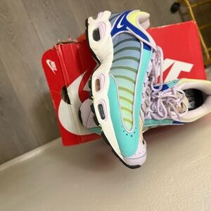 Nike Air Max Plus Gradient Blue Green Sneakers